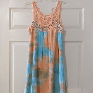 Entro Tie Dye Summer Dress L